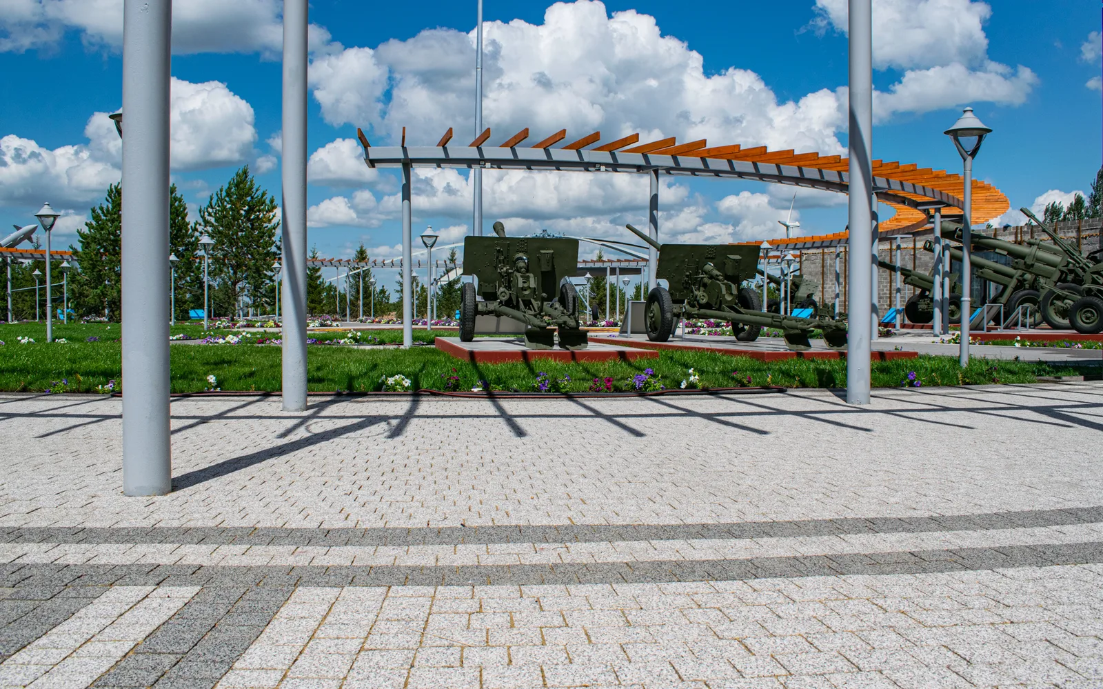 Парк военной техники, с.Родина