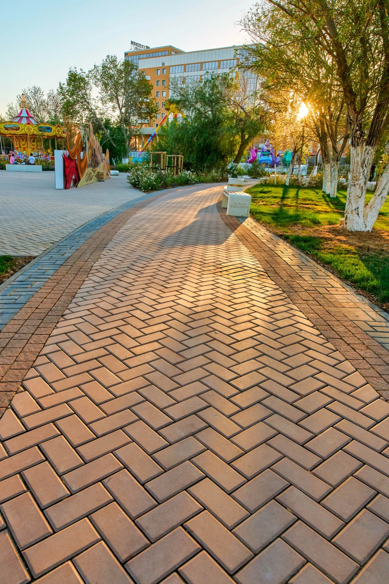 Центральный парк, г.Кызылорда