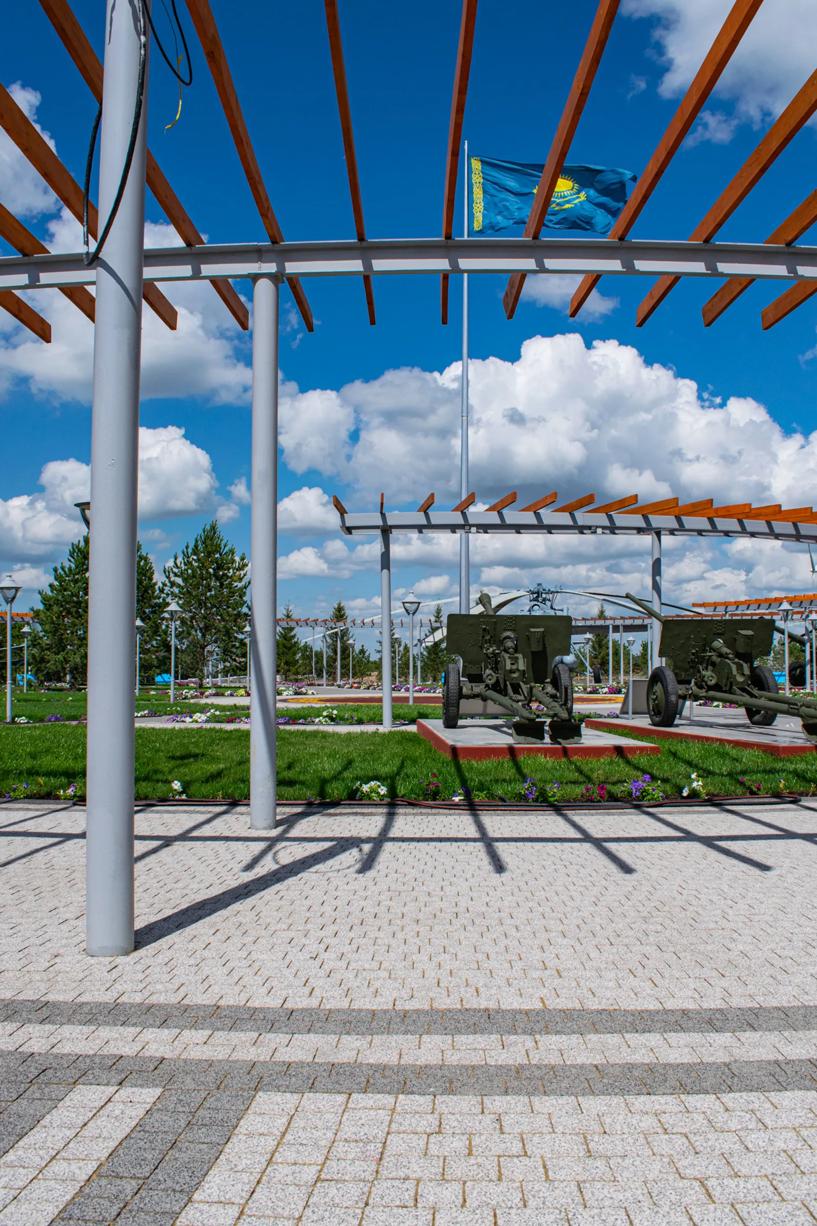 Парк военной техники, с.Родина
